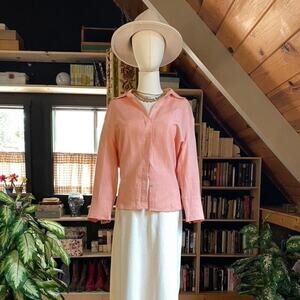 Ellen Tracy Linen Shirt